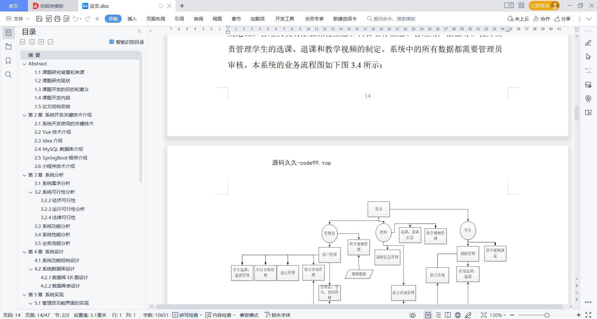 基于微信小程序+SSM+MySQL的选课小程序(附论文)