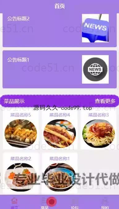 基于微信小程序+SSM+MySQL的外卖小程序(附论文)