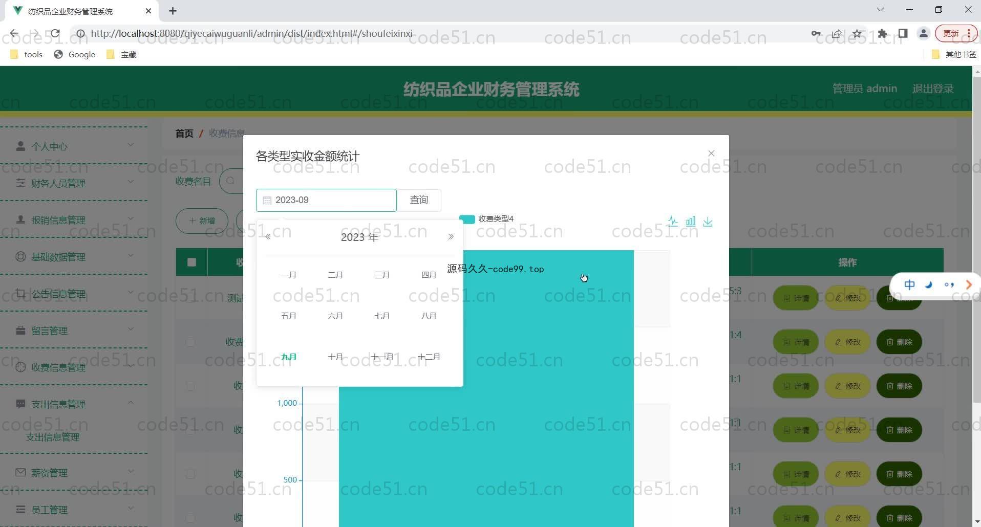 基于SpringBoot+MySQL+Vue的纺织品企业财务管理系统(附论文)
