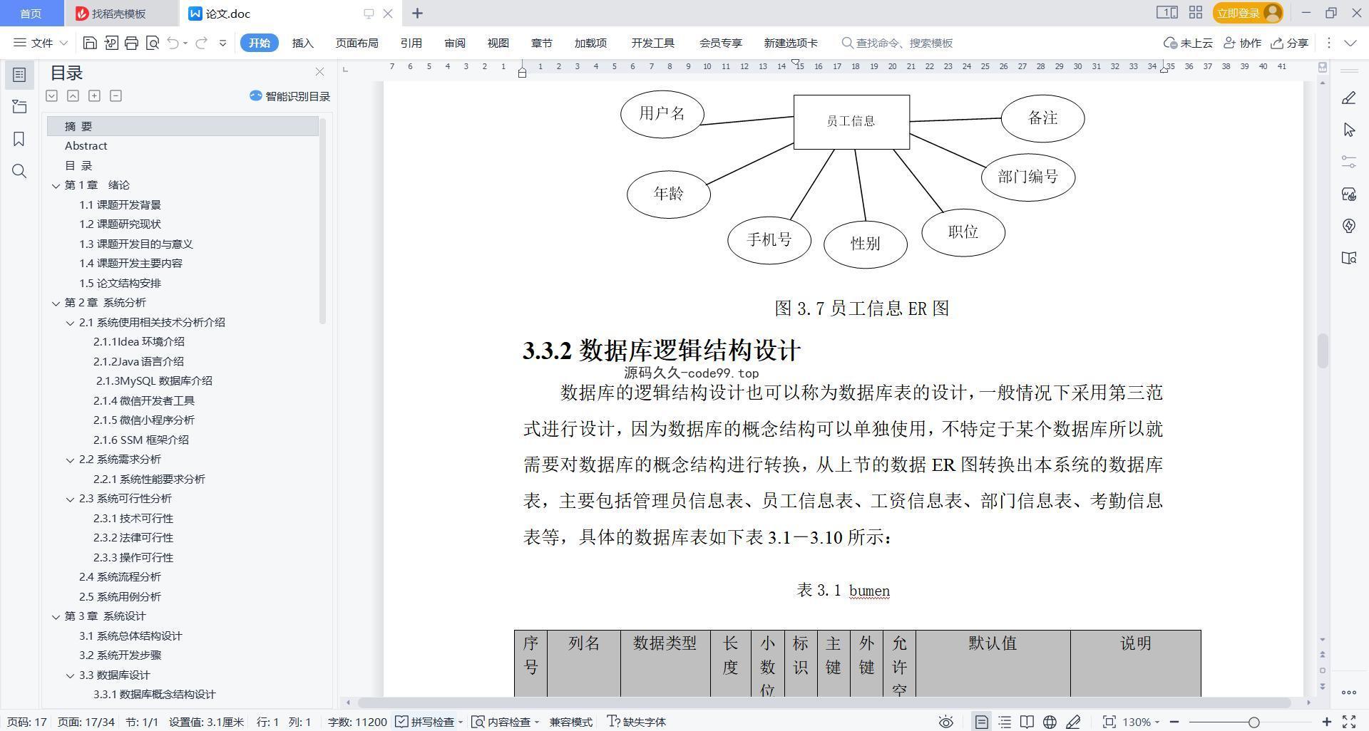 基于微信小程序+SSM+MySQL的企业职工薪资查询小程序(附论文)