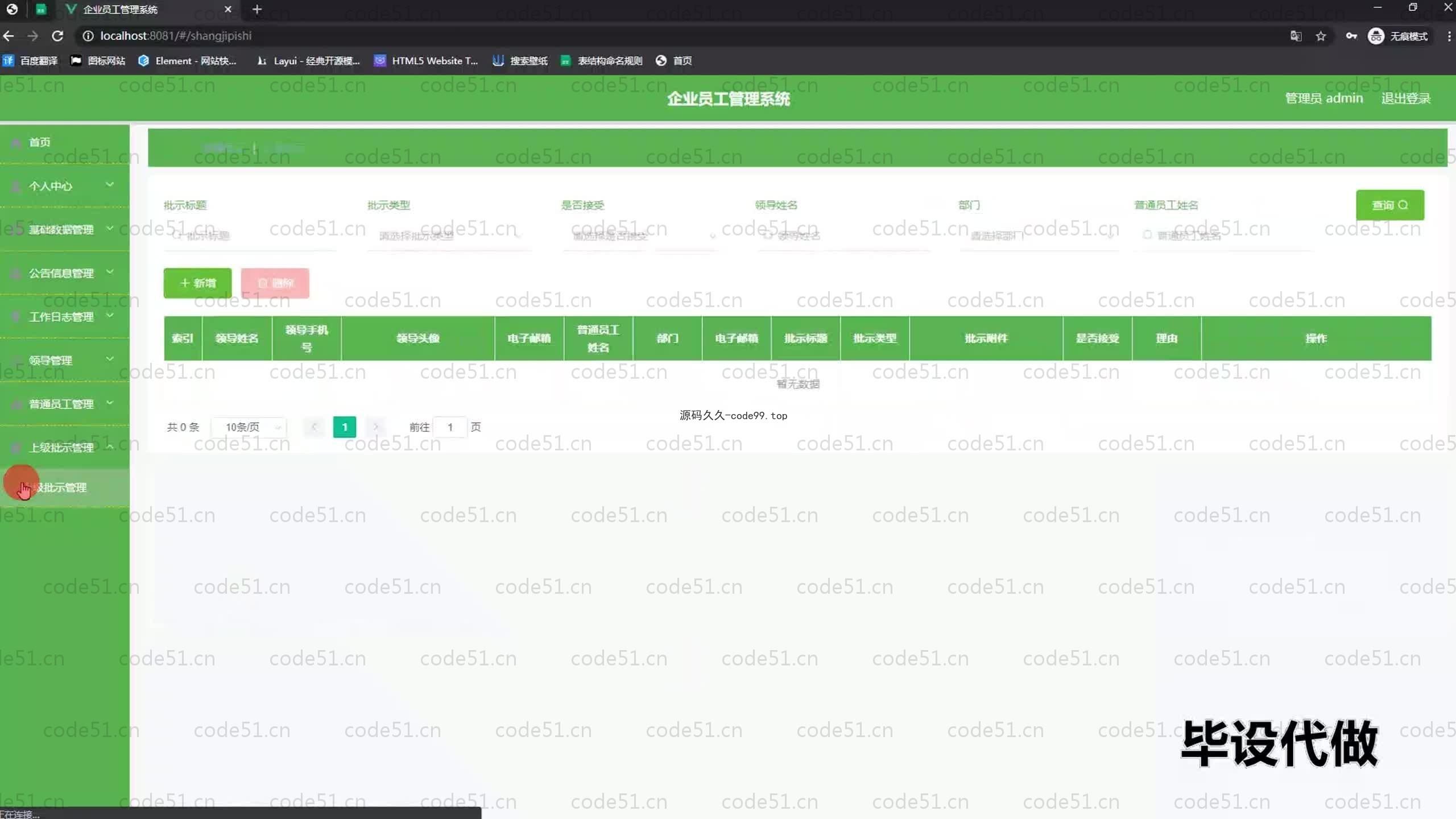 基于SpringBoot+MySQL+Vue.js的企业员工管理系统(附论文)