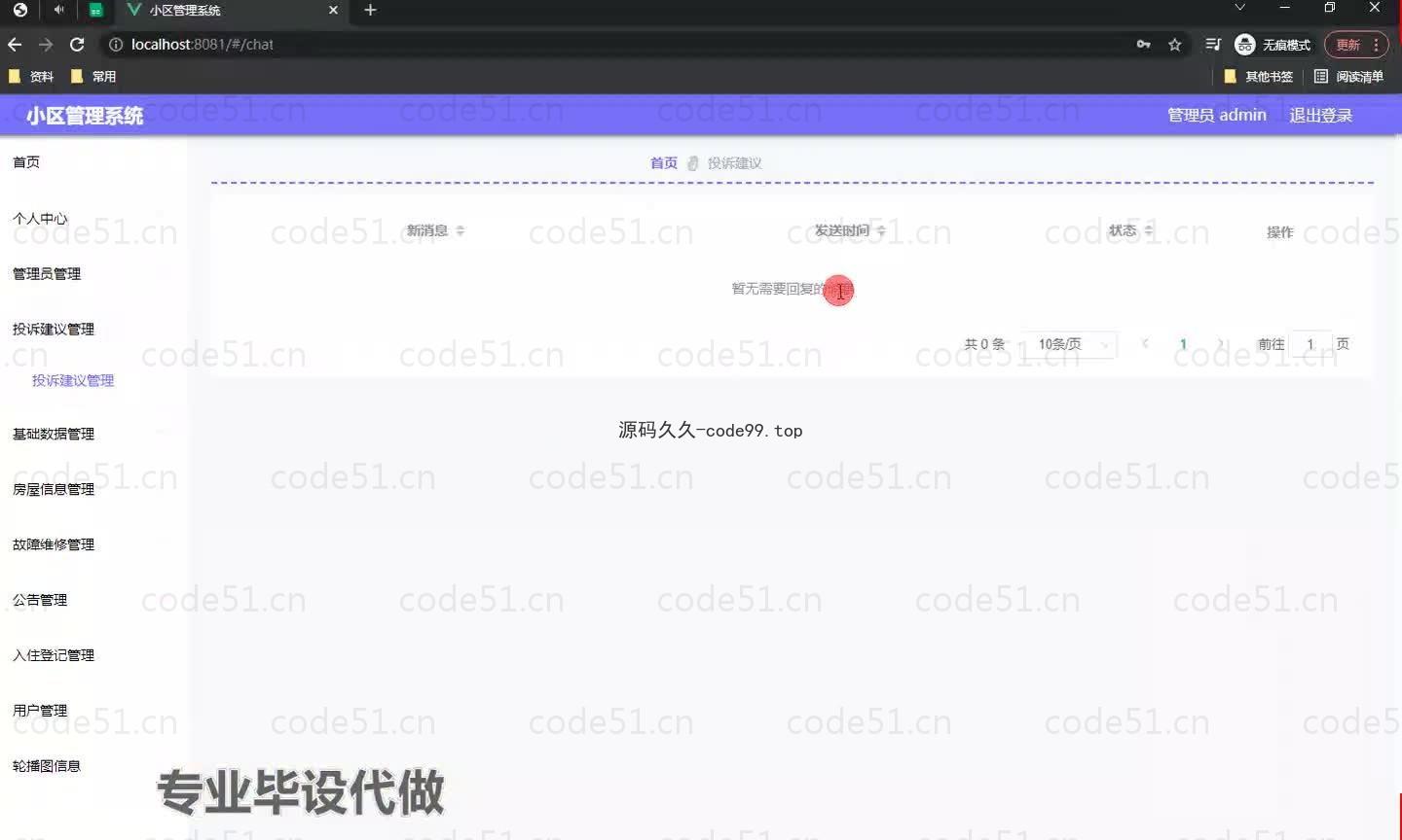 基于微信小程序+SSM+MySQL的小区管理小程序(附论文)
