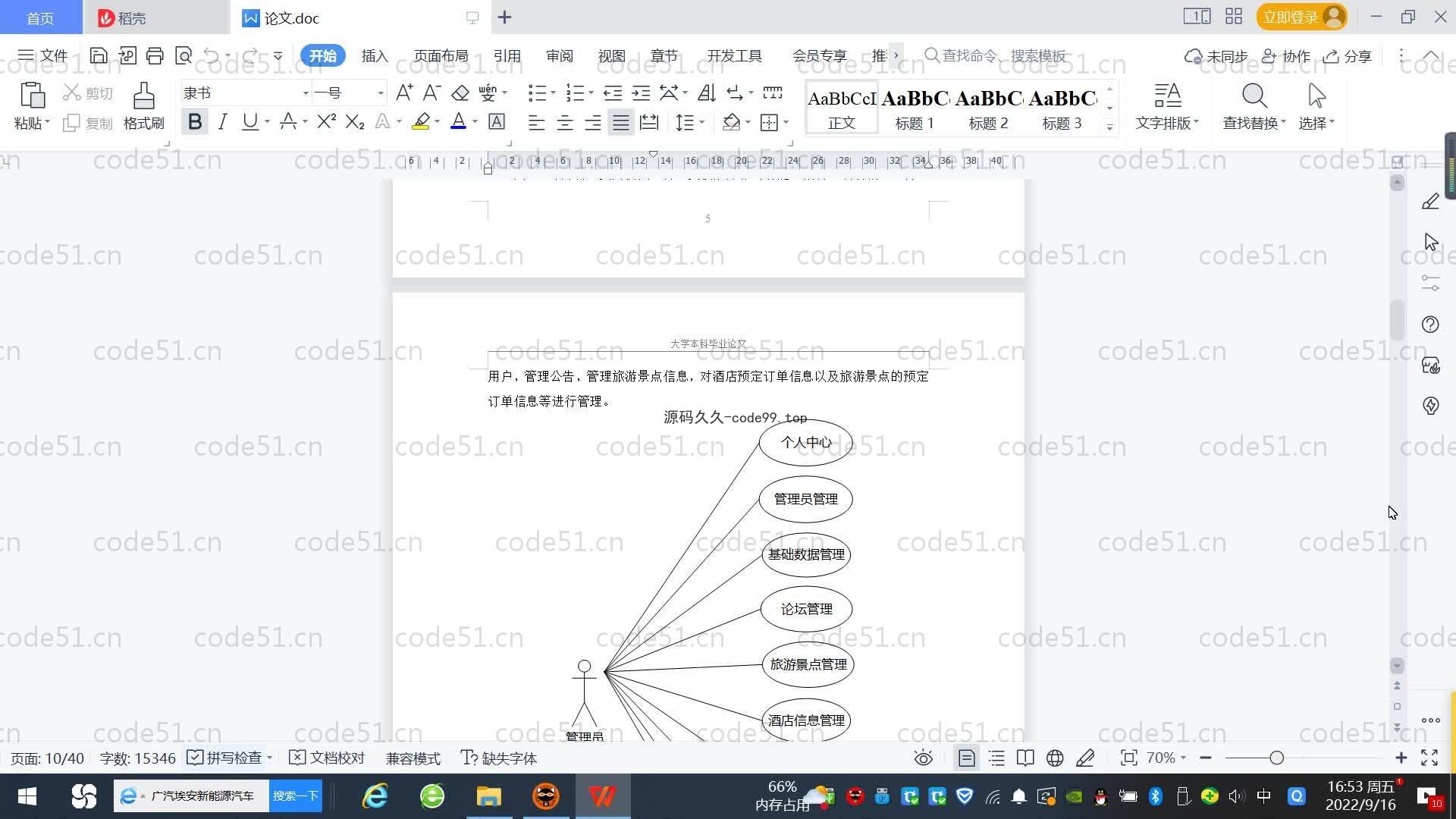 基于SpringBoot+MySQL+Vue.js的旅游推荐系统(附论文)