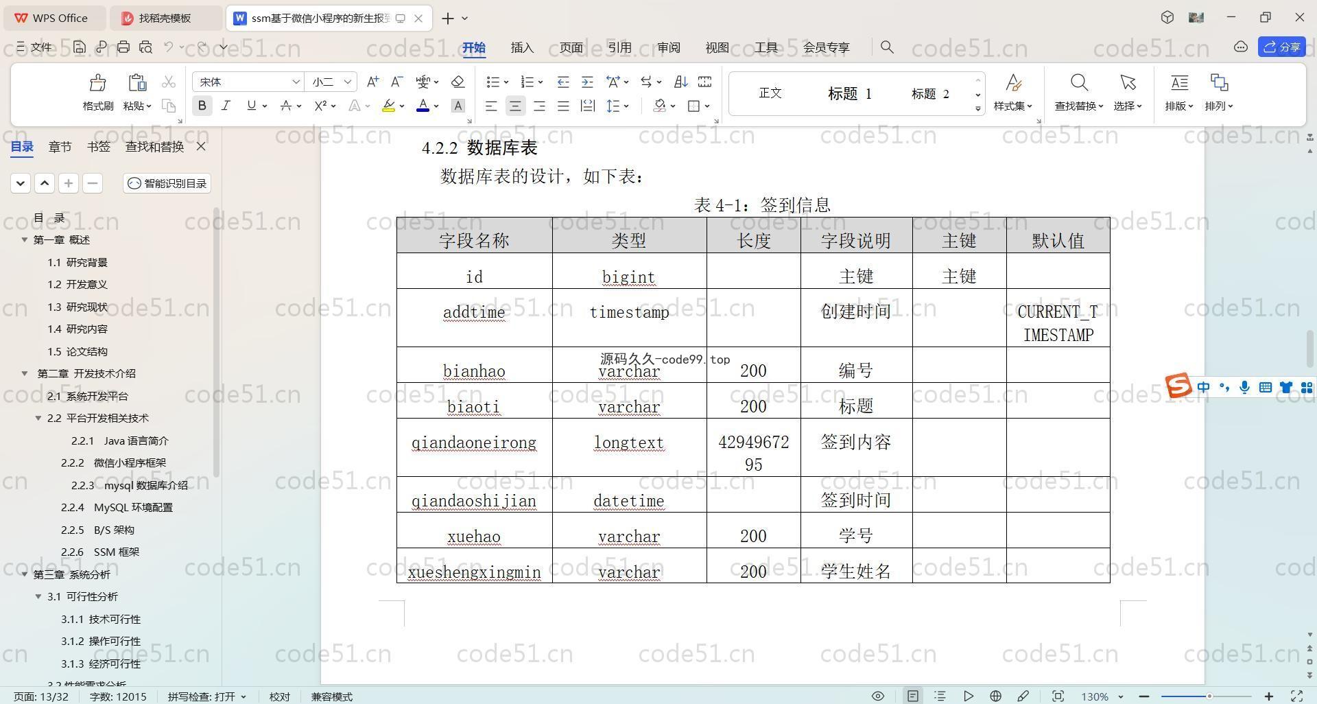 基于SpringBoot+Uniapp+微信小程序的新生自助报到系统(附论文)