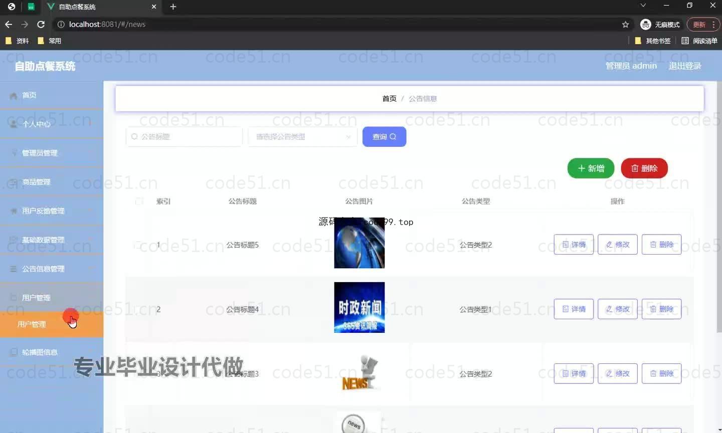 基于微信小程序+SpringBoot+MySQL的自助点餐小程序(附论文)