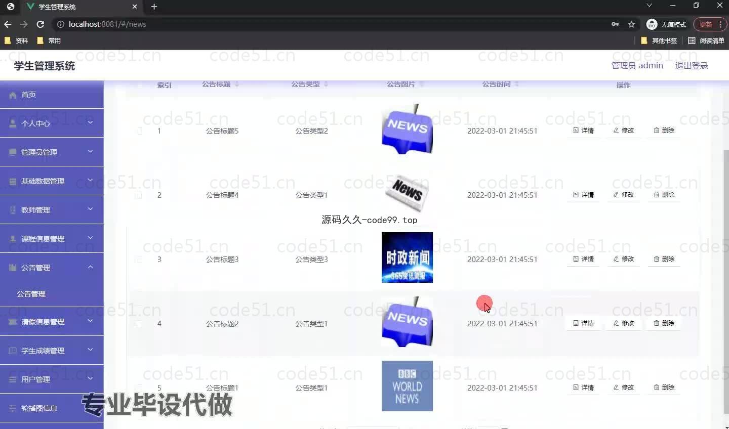 基于微信小程序+SpringBoot+MySQL的学生管理小程序(附论文)