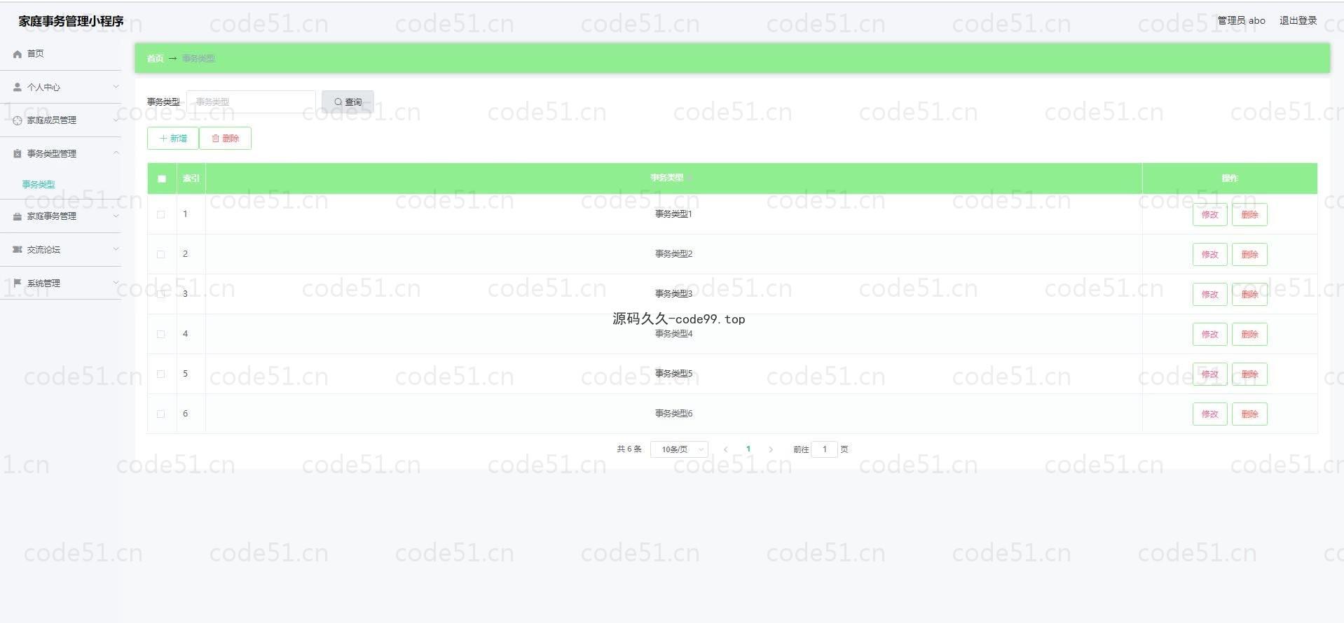 基于微信小程序+SSM+MySQL的家庭事务管理微信小程序(附论文)
