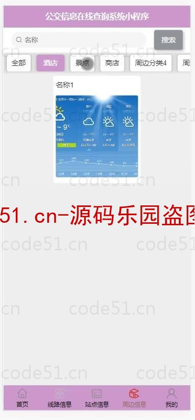 基于微信小程序+SSM+MySQL的公交信息在线查询小程序(附论文)