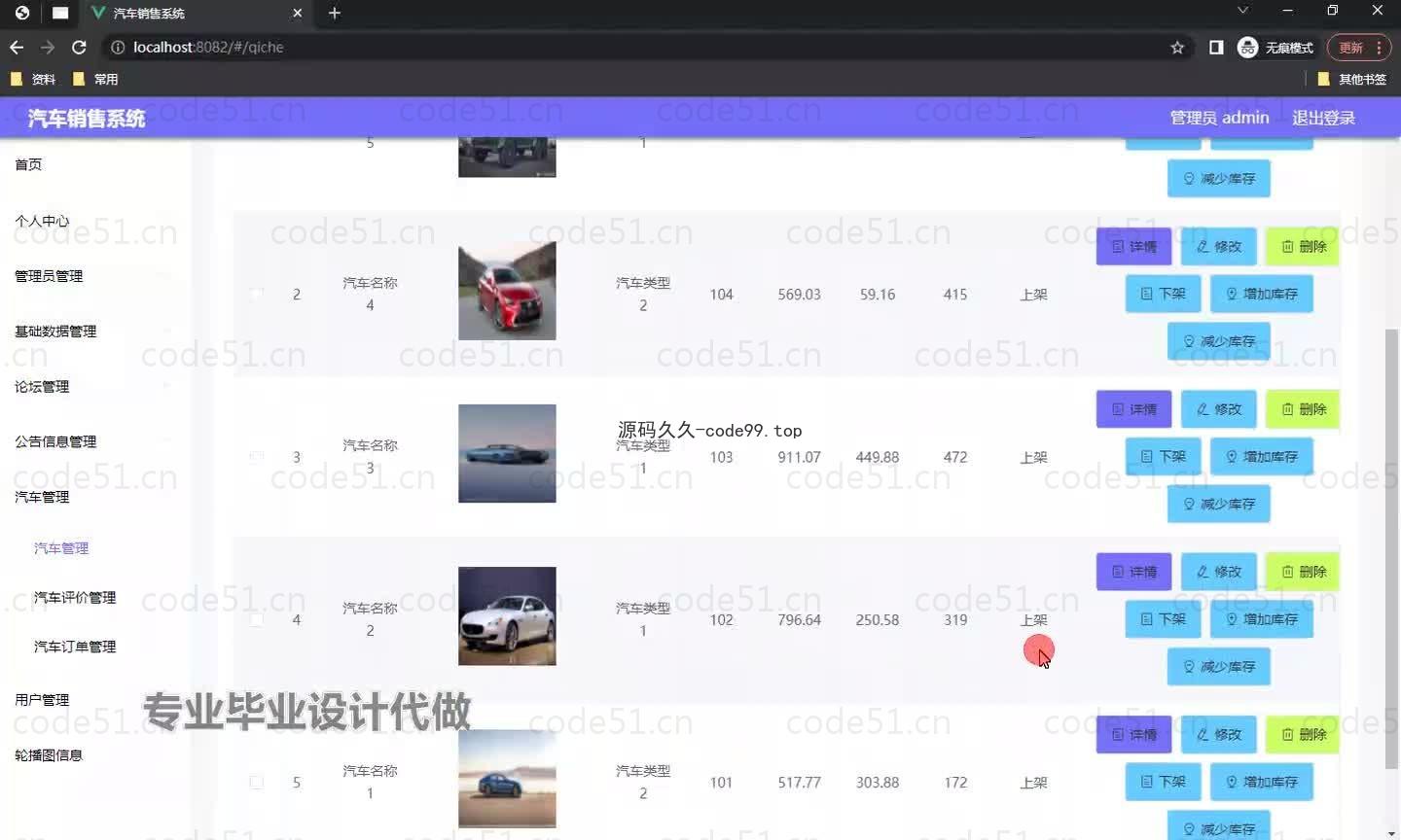 基于微信小程序+SpringBoot+MySQL的汽车销售小程序(附论文)