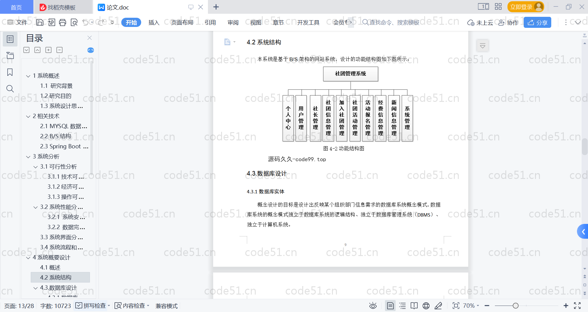 基于SpringBoot+MySQL+Vue的社团管理系统(附论文)