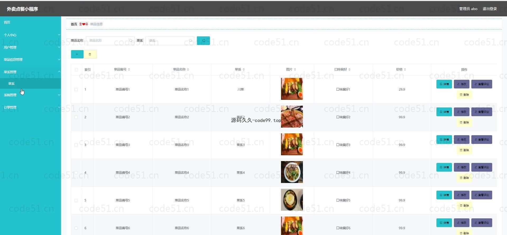 基于微信小程序+SSM+MySQL的外卖点餐小程序(附论文)