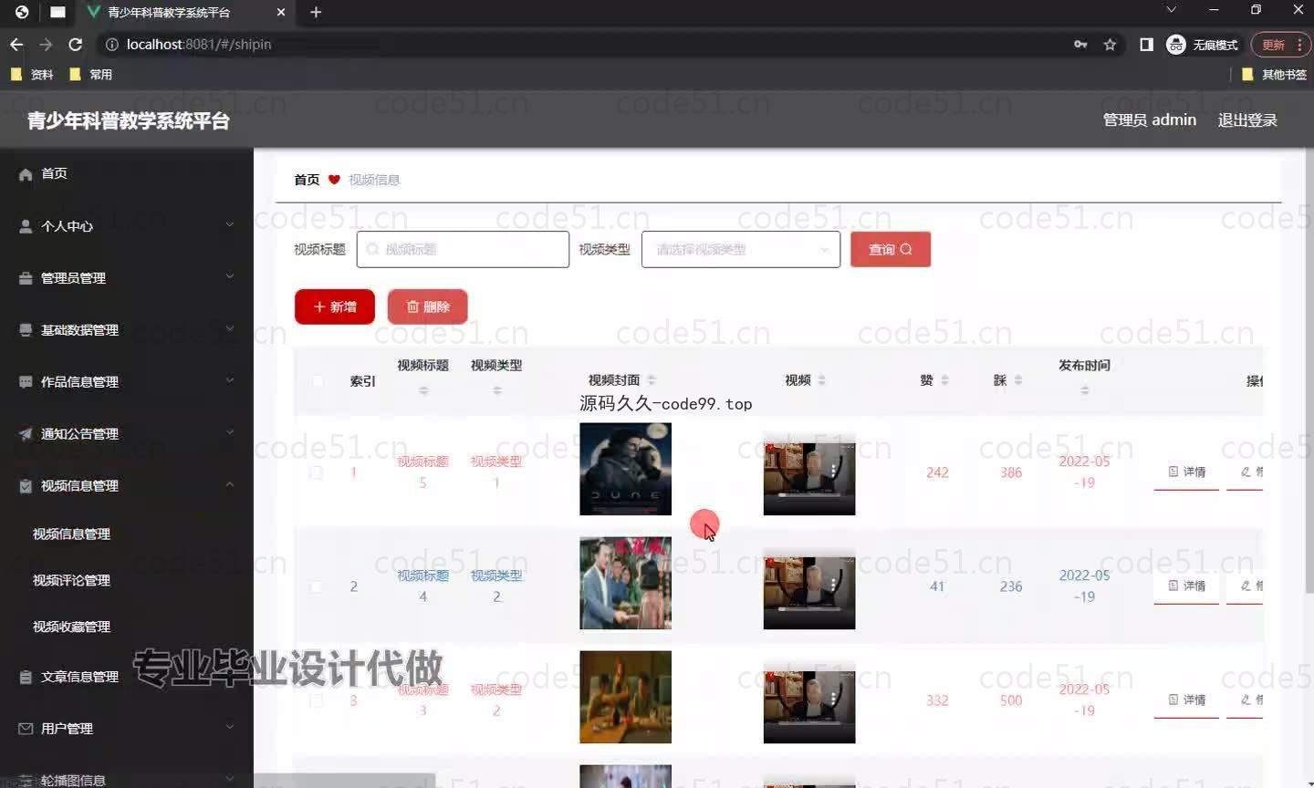 基于微信小程序+SpringBoot+MySQL的青少年科普教学小程序(附论文)