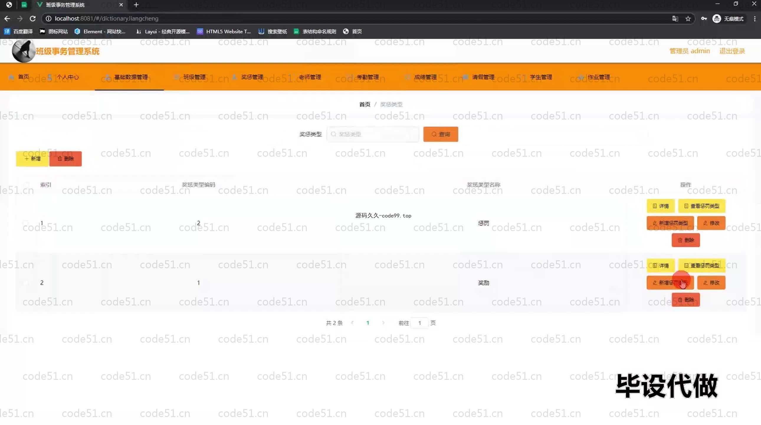 基于SpringBoot+MySQL+Vue.js的班级事务管理系统(附论文)