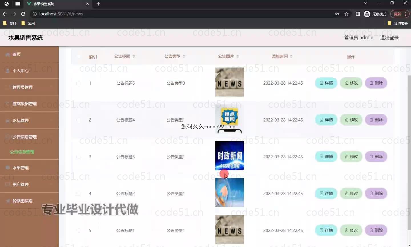 基于微信小程序+SpringBoot+MySQL的水果销售小程序(附论文)