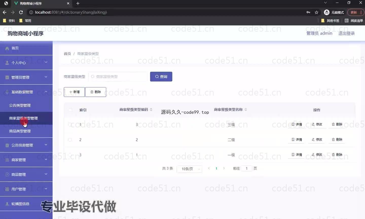 基于微信小程序+SSM+MySQL的购物商城小程序(附论文)
