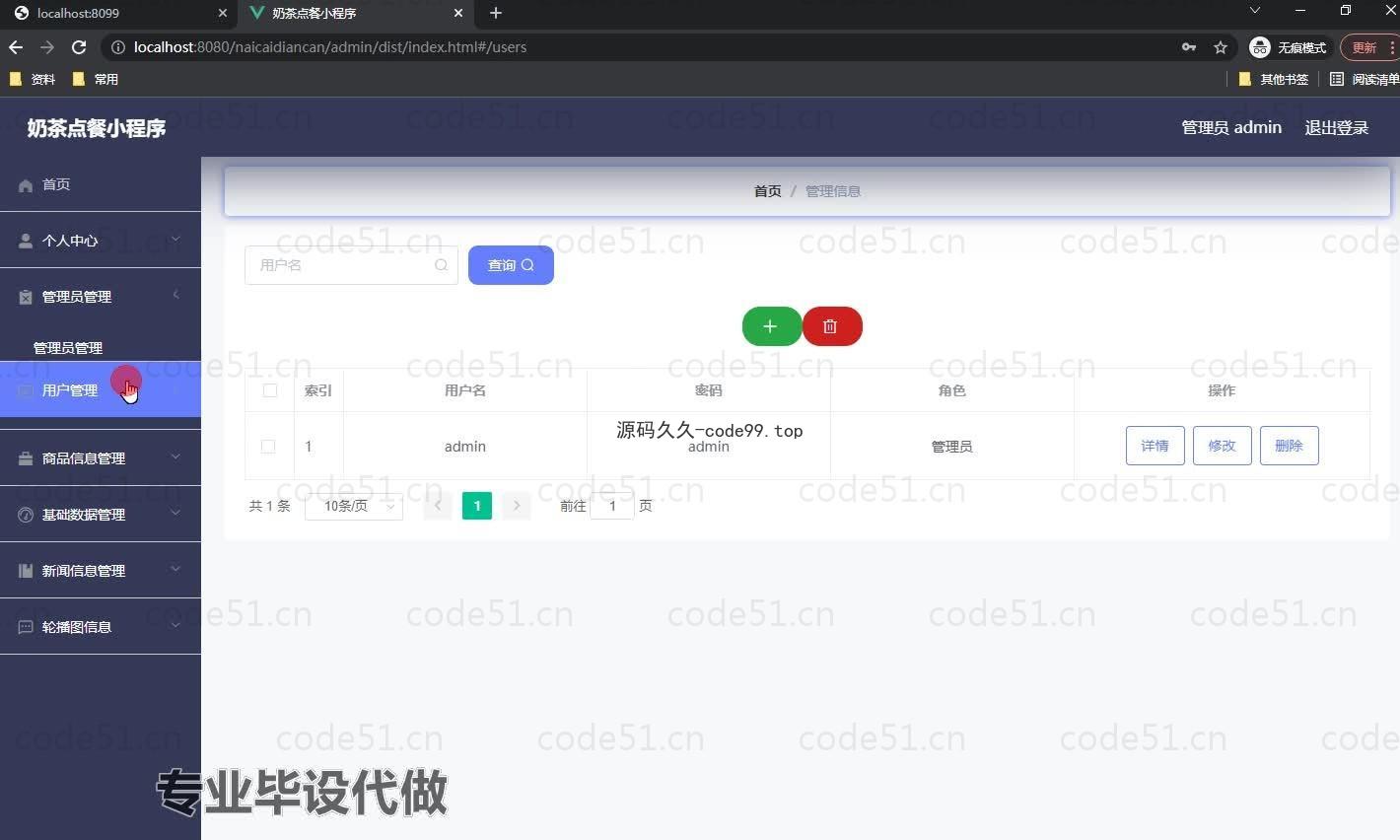 基于微信小程序+SSM+MySQL的奶茶点餐小程序(附论文)