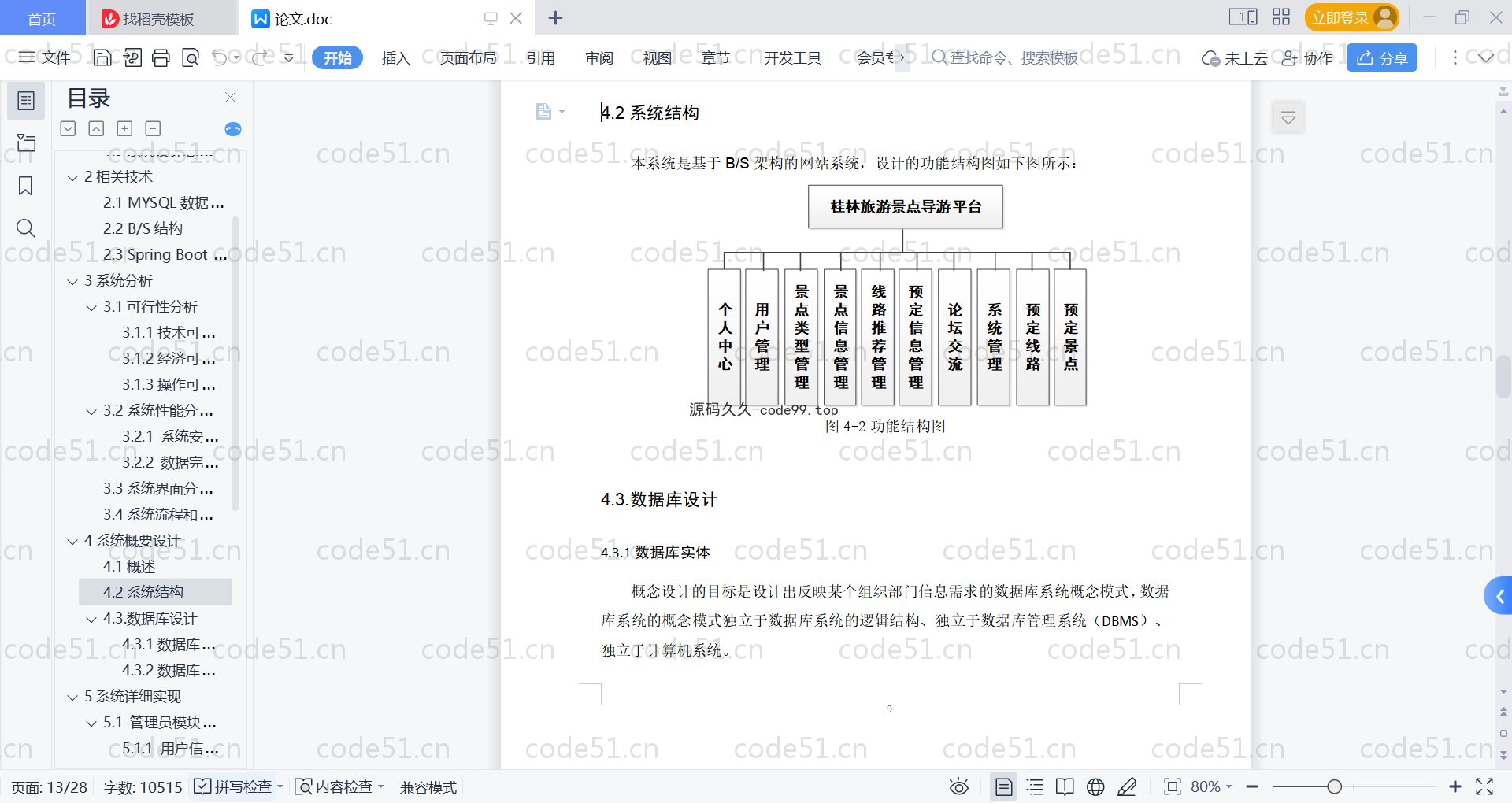 基于SpringBoot+MySQL+Vue的桂林旅游景点导游平台(附论文)