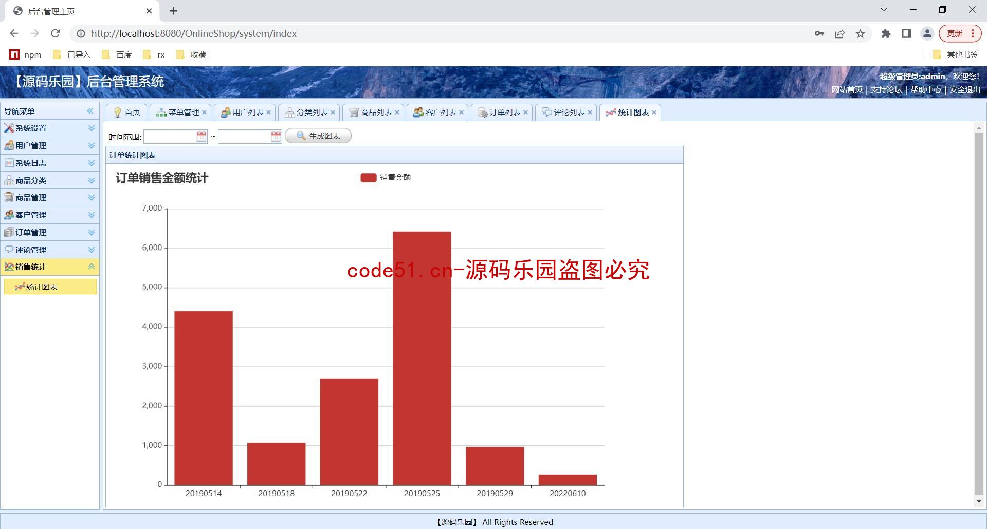 基于SSM+Bootstrap+MySQL的在线商城电子商务系统