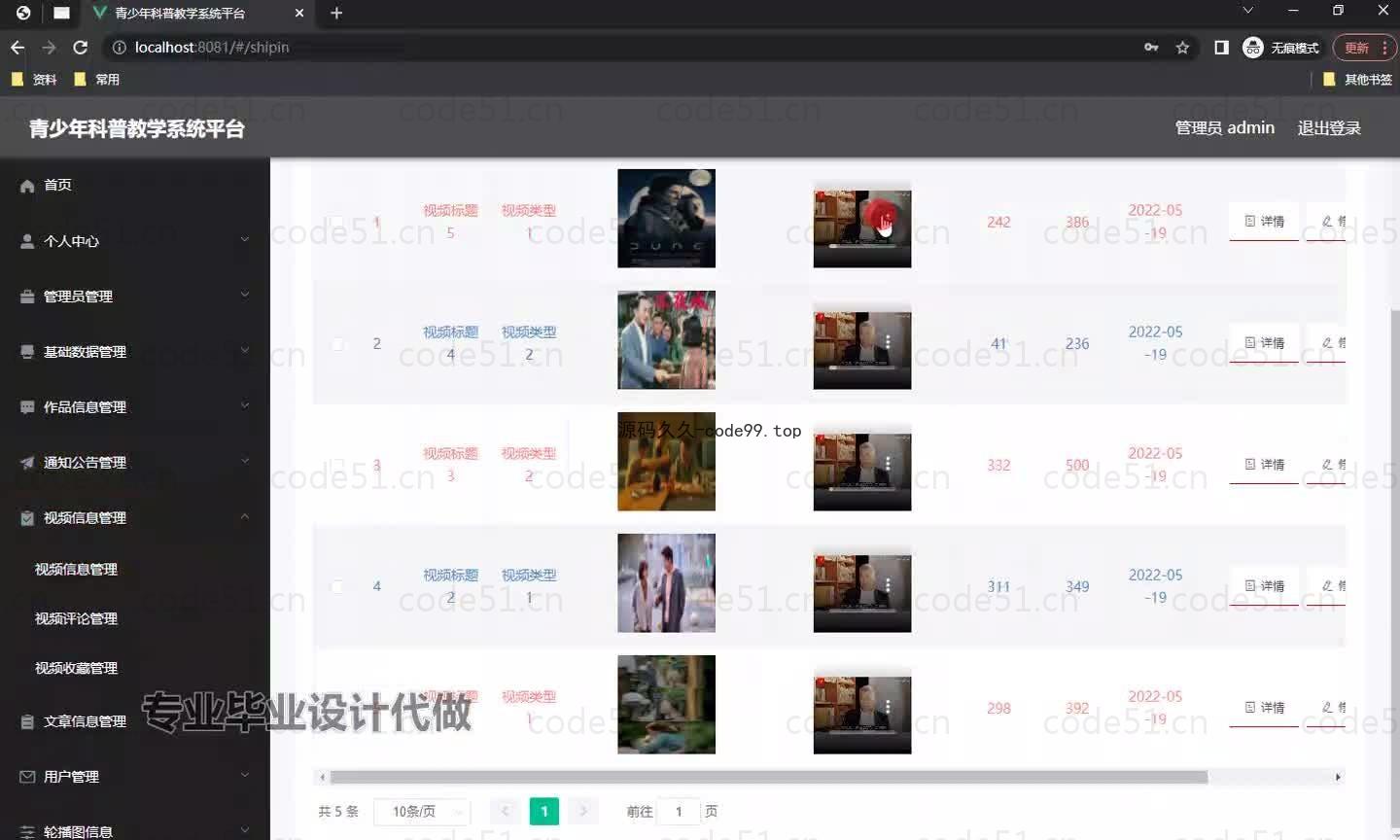 基于微信小程序+SpringBoot+MySQL的青少年科普教学小程序(附论文)