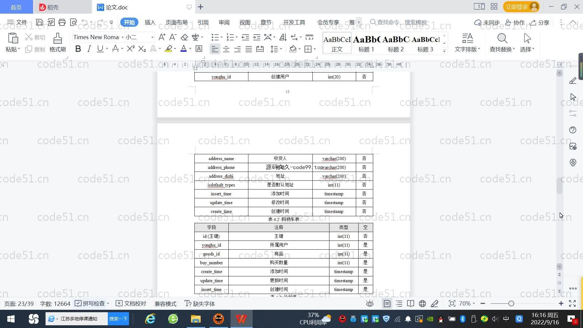 基于SpringBoot+MySQL+Vue.js的校园内二手商城系统(附论文)