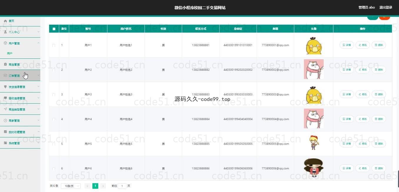 基于微信小程序+SSM+MySQL的二手交易网站小程序(附论文)