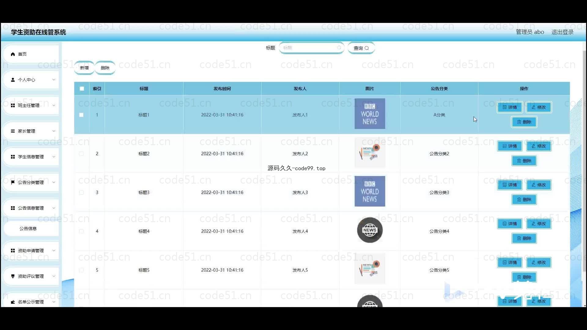 基于微信小程序+SSM+MySQL的学生资助小程序(附论文)