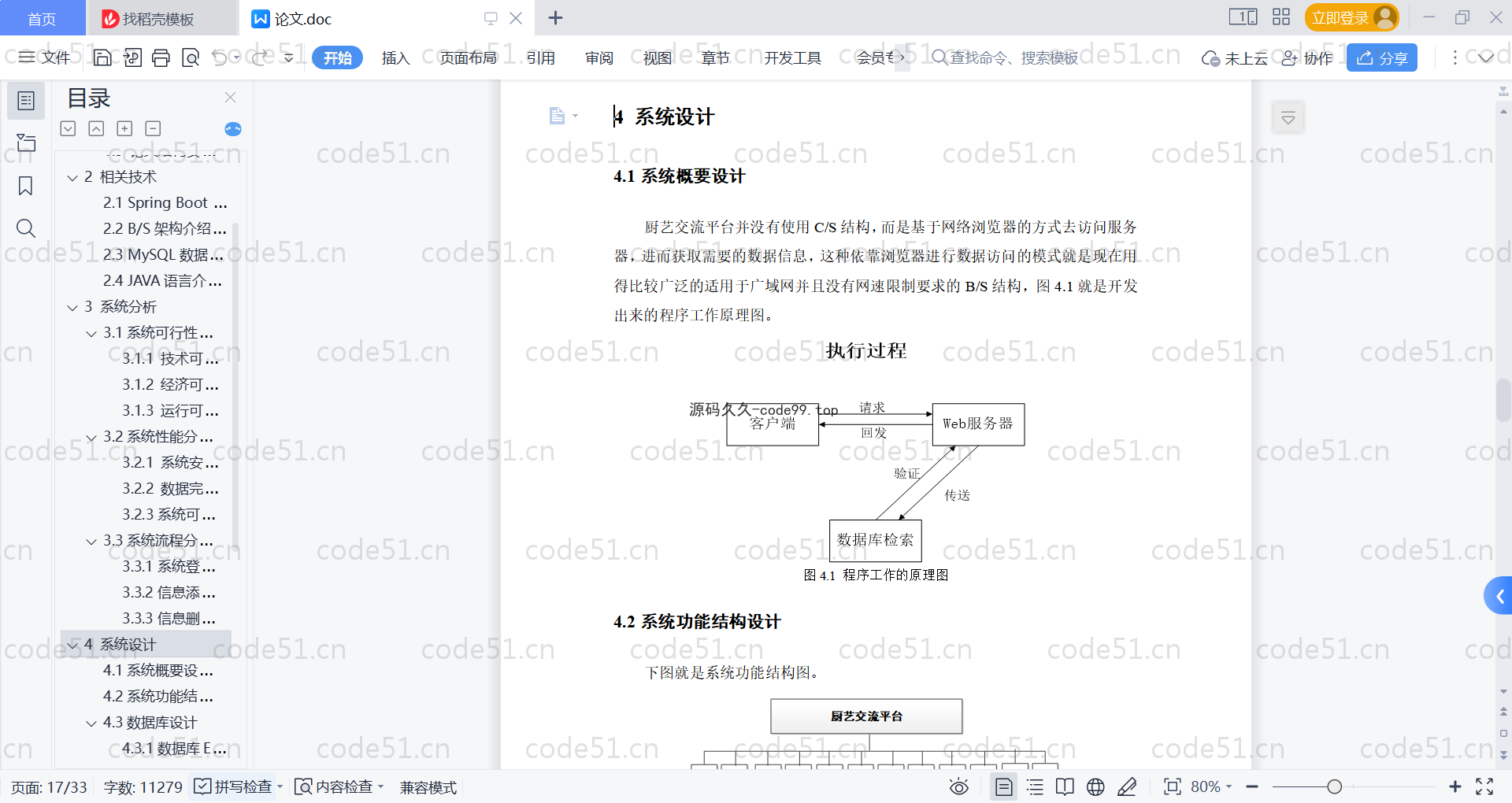 基于SpringBoot+MySQL+Vue的厨艺交流平台(附论文)