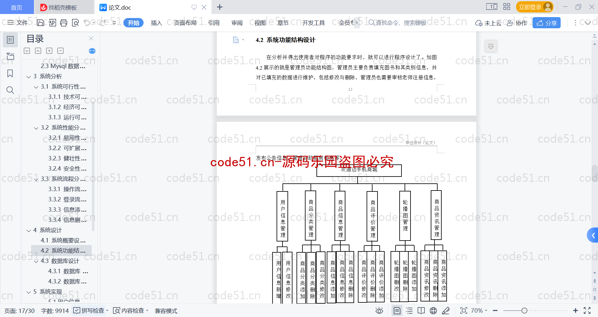 基于SpringBoot+MySQL+Vue的手机商城(附论文)