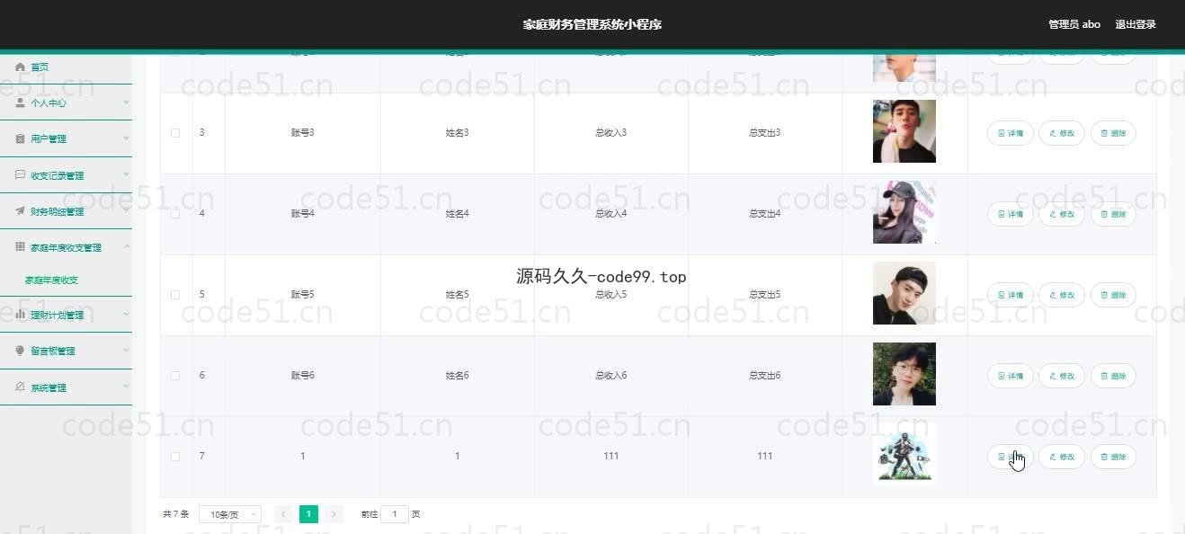 基于微信小程序+SSM+MySQL的家庭财务小程序(附论文)