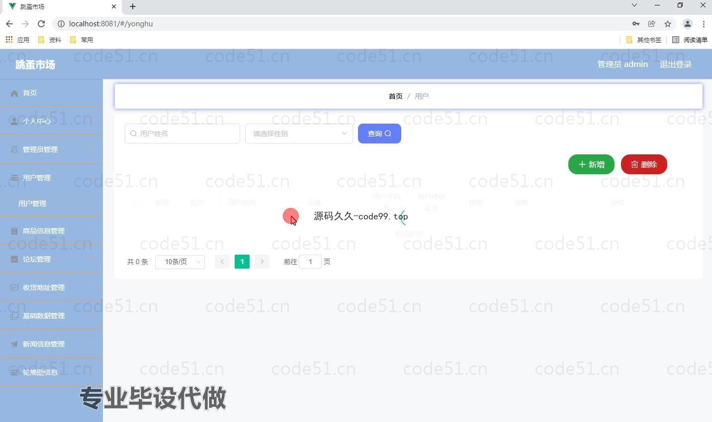 基于微信小程序+SSM+MySQL的跳蚤市场小程序(附论文)