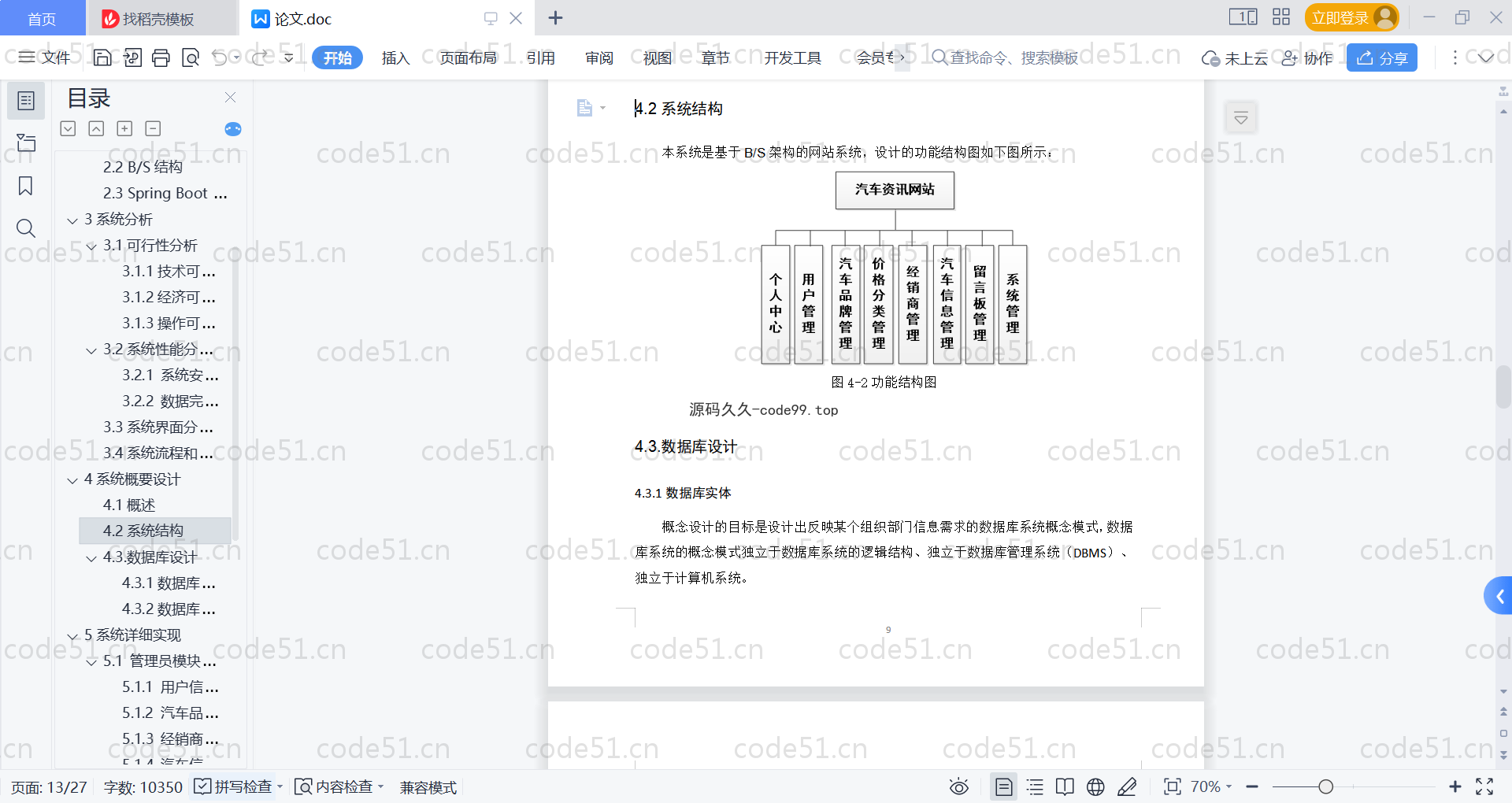 基于SpringBoot+MySQL+Vue的汽车资讯系统(附论文)
