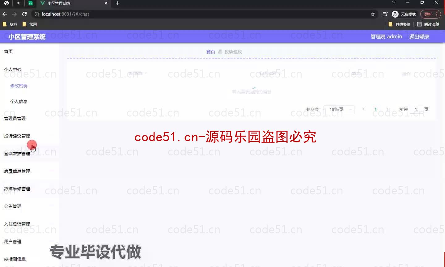 基于微信小程序+SSM+MySQL的小区管理小程序(附论文)