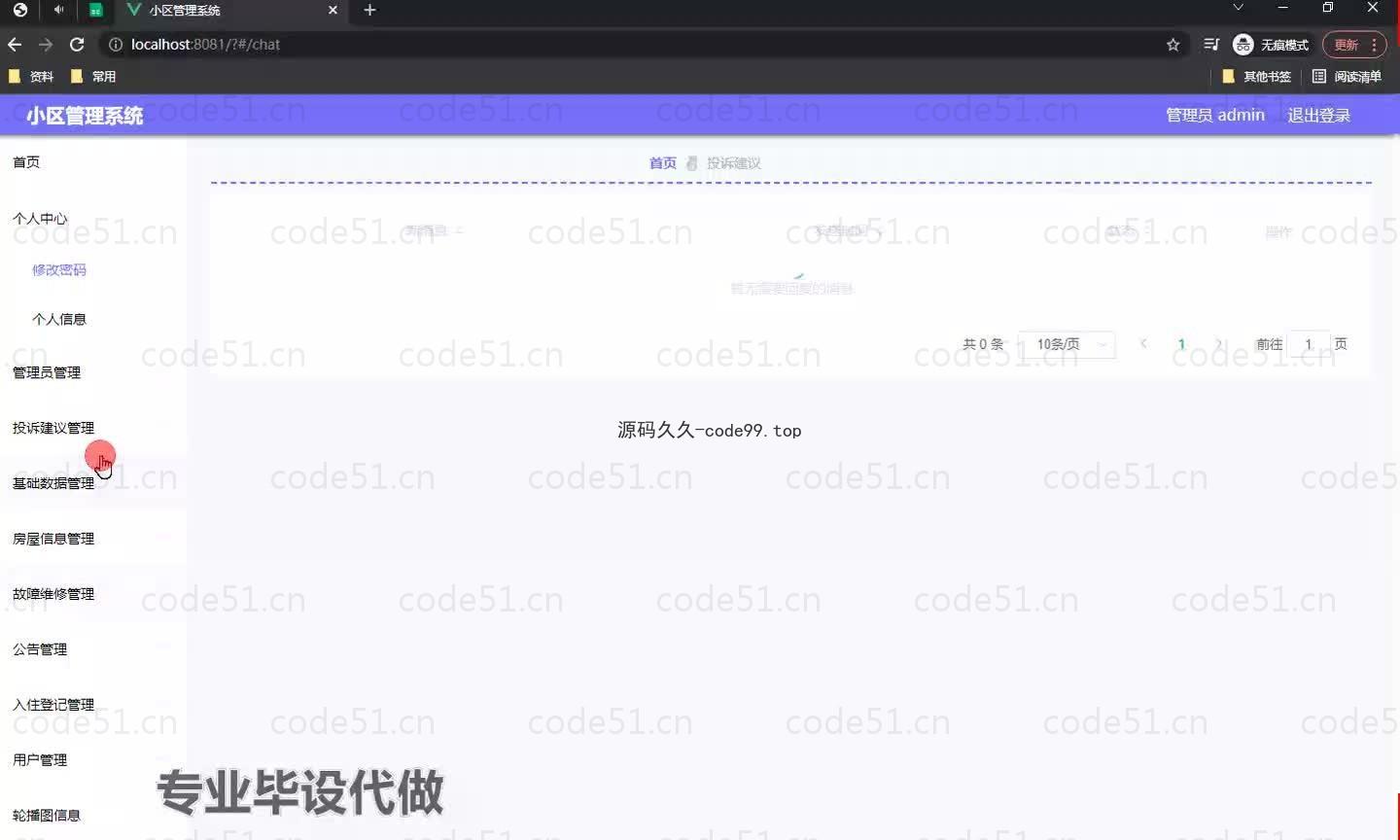 基于微信小程序+SSM+MySQL的小区管理小程序(附论文)