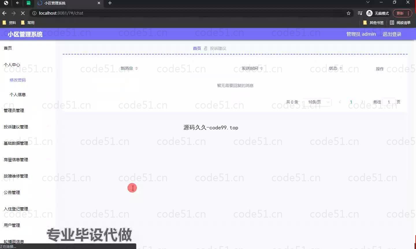 基于微信小程序+SSM+MySQL的小区管理小程序(附论文)