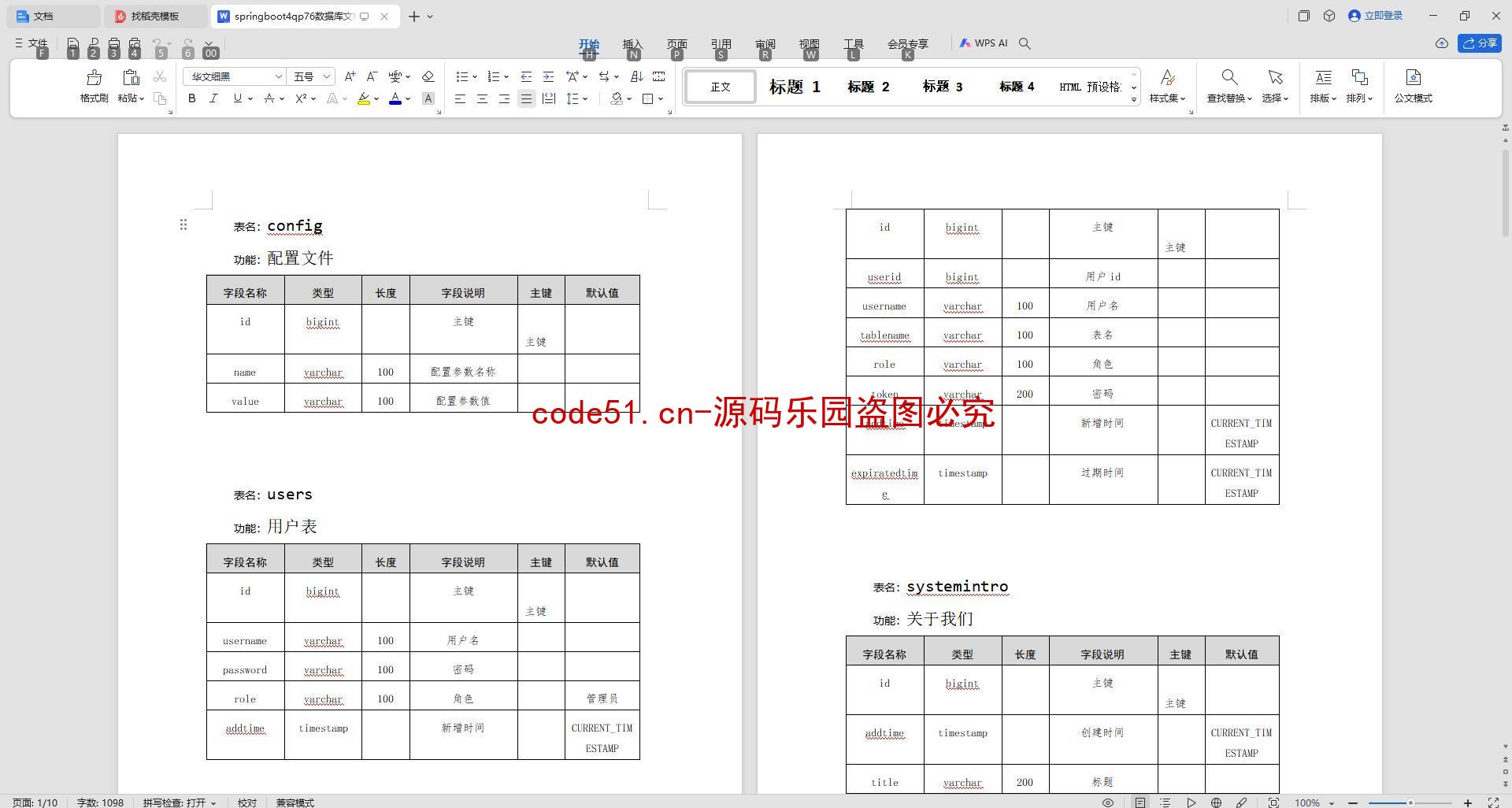 基于SpringBoot+MySQL+SSM+Vue.js的付费自习室管理系统(附论文)