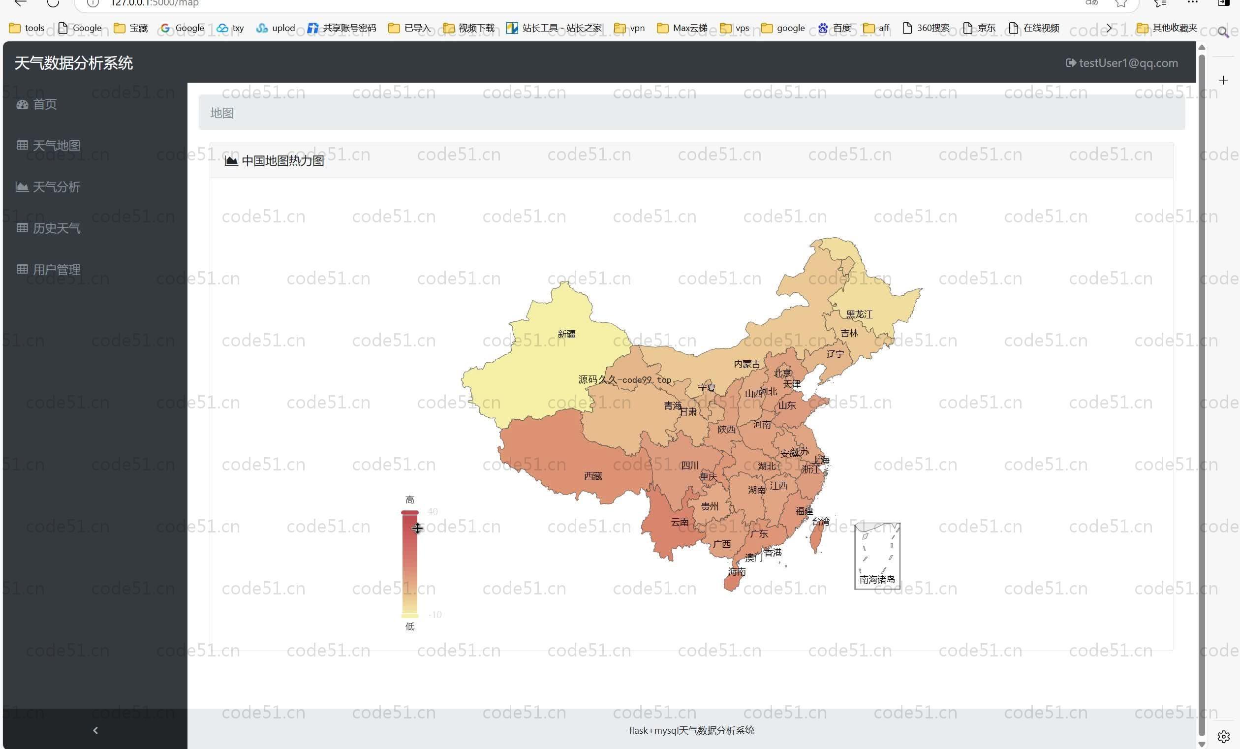 基于Python+Flask+MySQL的天气预报可视化分析系统(附论文)