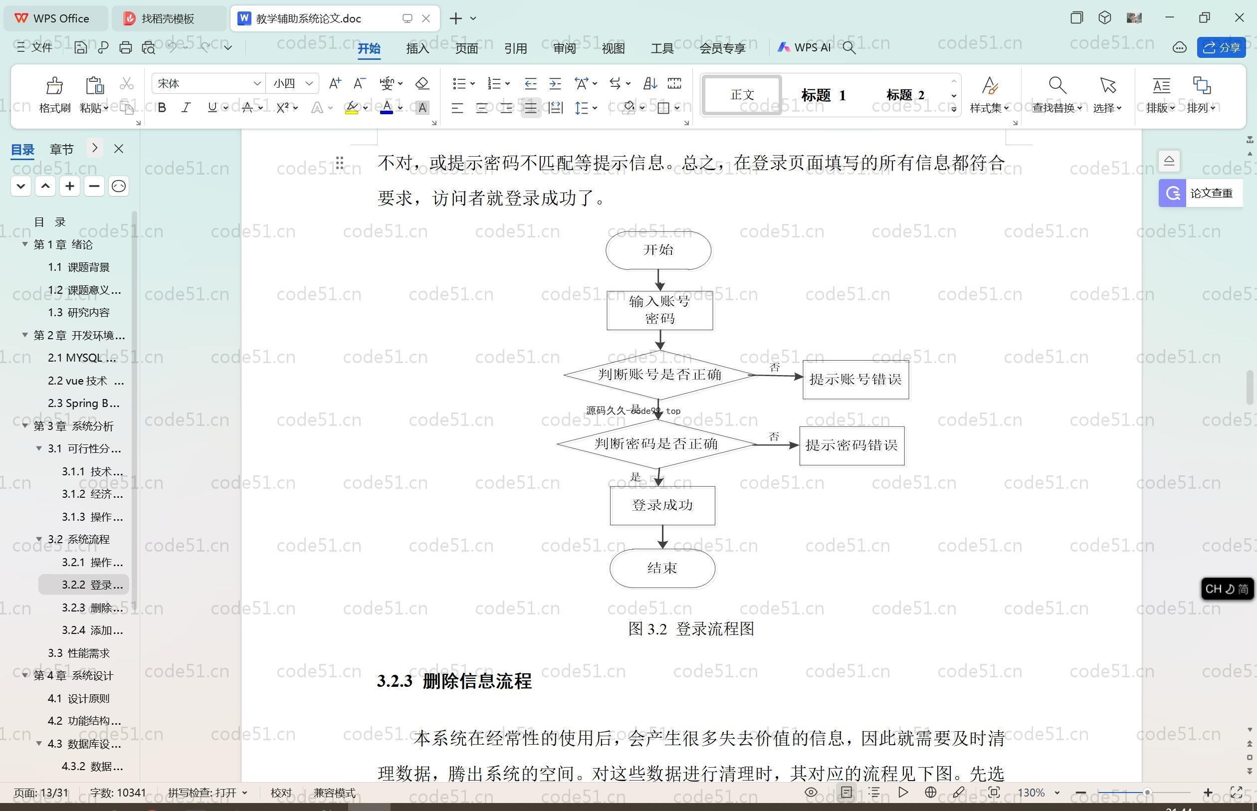 基于SpringBoot+MySQL+Vue.js的教学辅助系统(附论文)