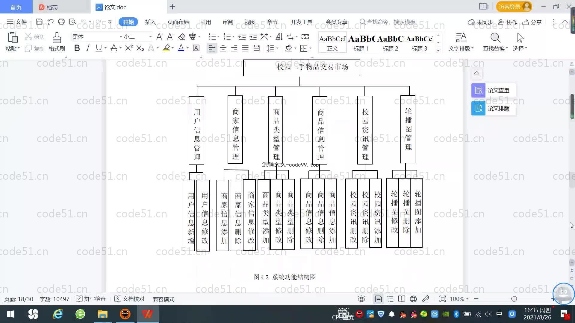 基于SpringBoot+MySQL+Vue.js的校园二手交易系统(附论文)