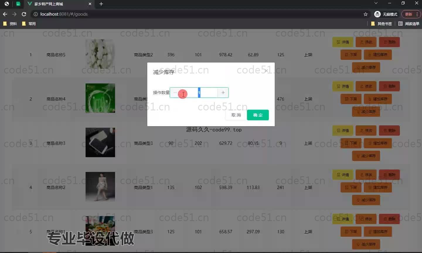 基于SpringBoot+MySQL+Vue.js的家乡特产商城系统(附论文)
