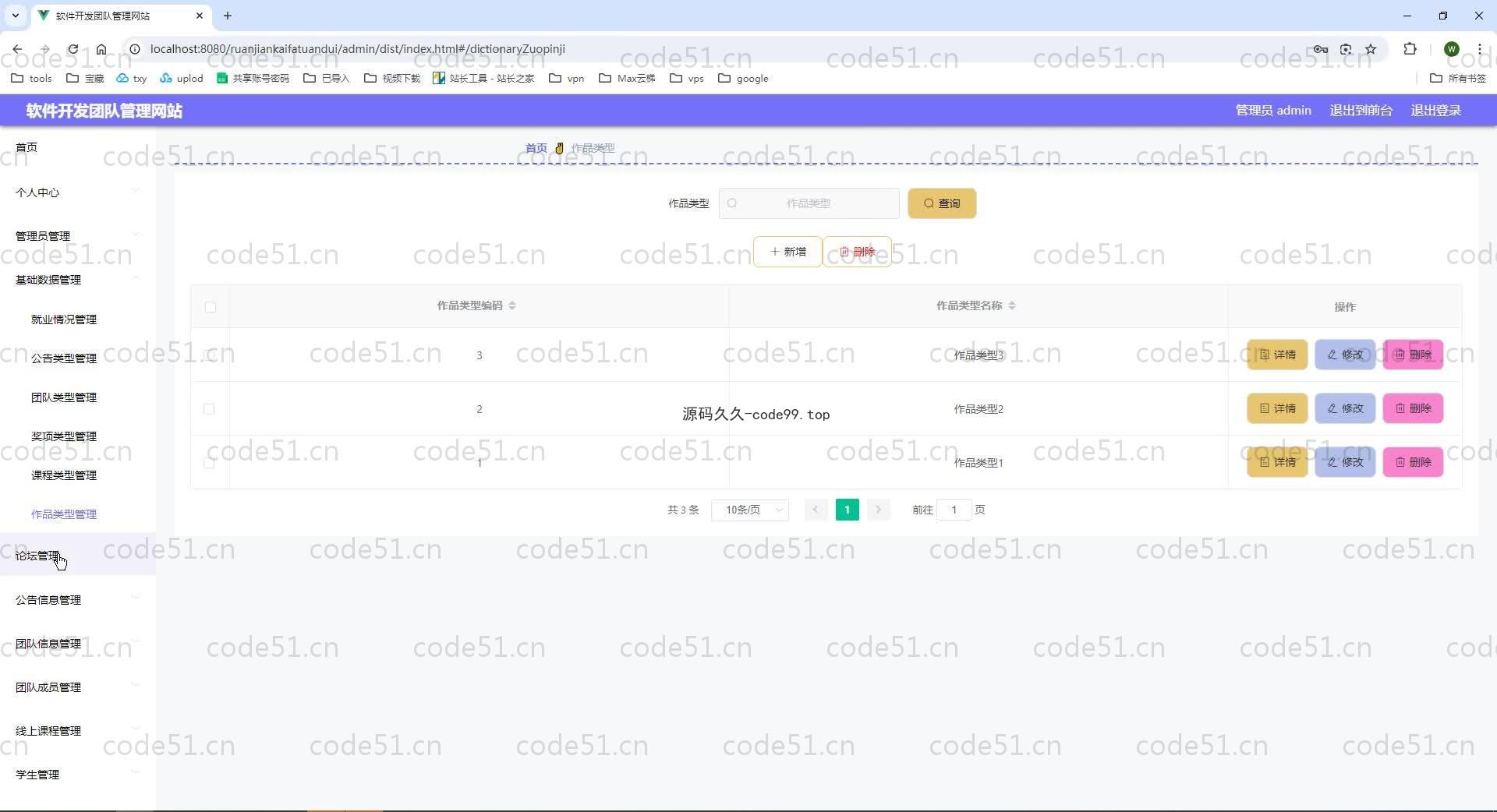 基于SpringBoot+MySQL+Vue.js的软件开发团队管理(附论文)