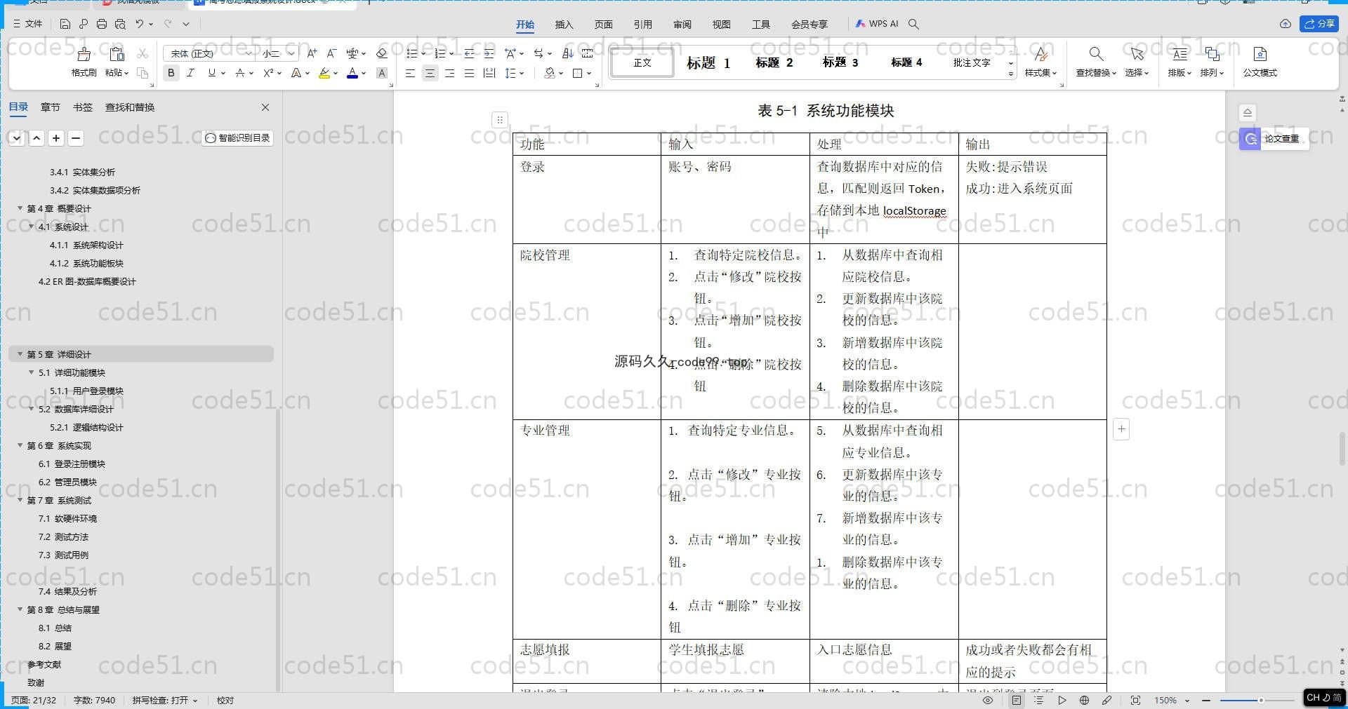 基于SpringBoot+MySQL+Vue.js的高考志愿填报系统(附论文)