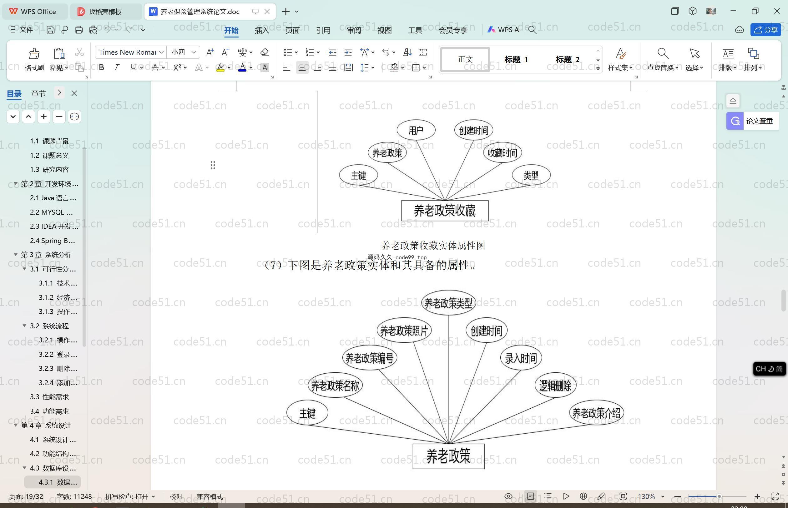 基于SpringBoot+MySQL+Vue.js的养老保险管理系统(附论文)