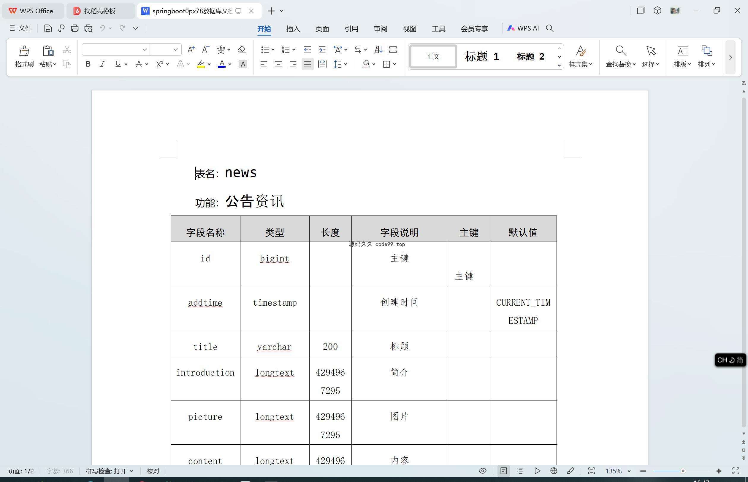 基于SpringBoot+MySQL+Vue.js的高校自习室预约系统的设计与实现(附论文)