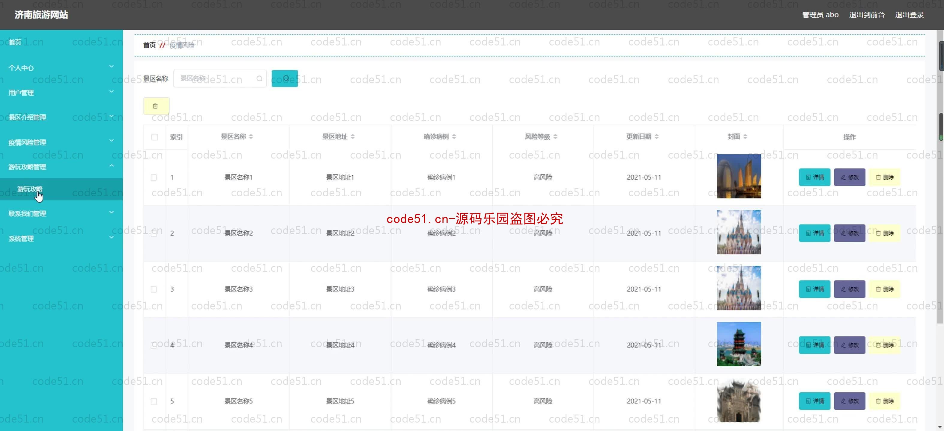 基于SpringBoot+MySQL+SSM+Vue.js的旅游网站系统(附论文)