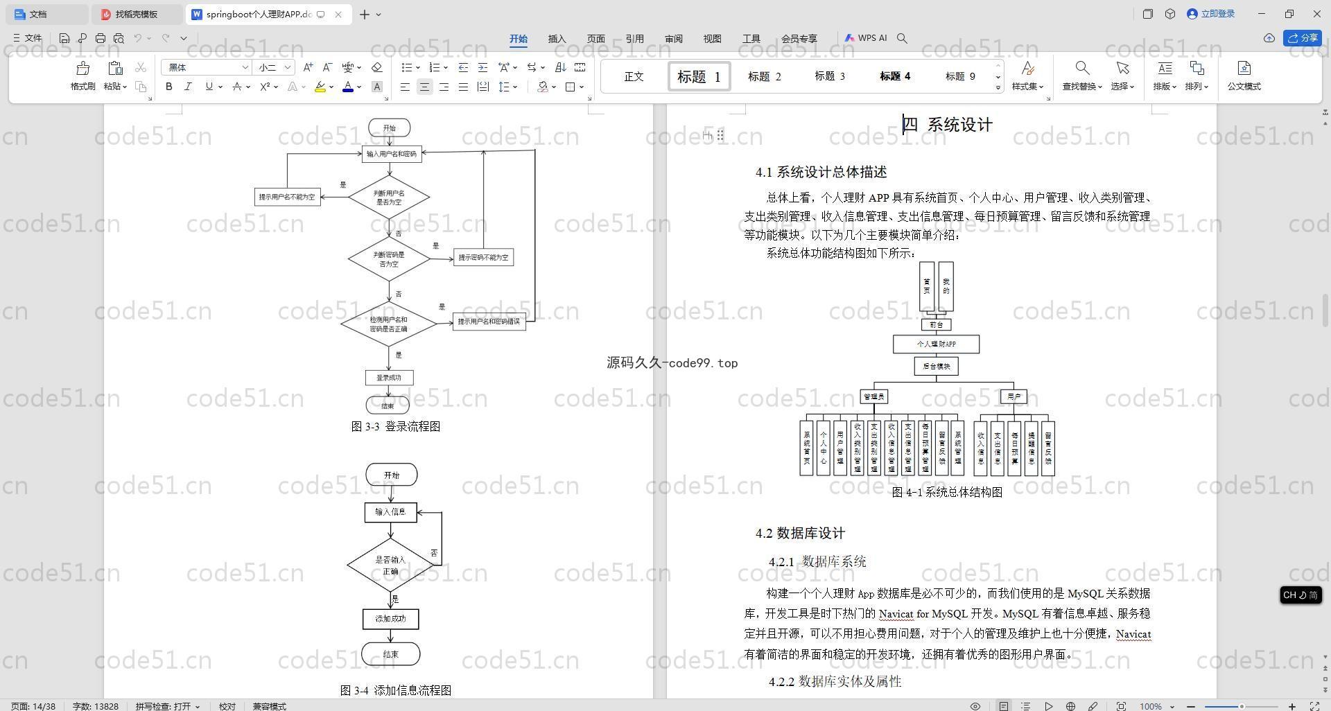 基于SpringBoot+MySQL+Vue.js+Uniapp的个人理财APP(附论文)