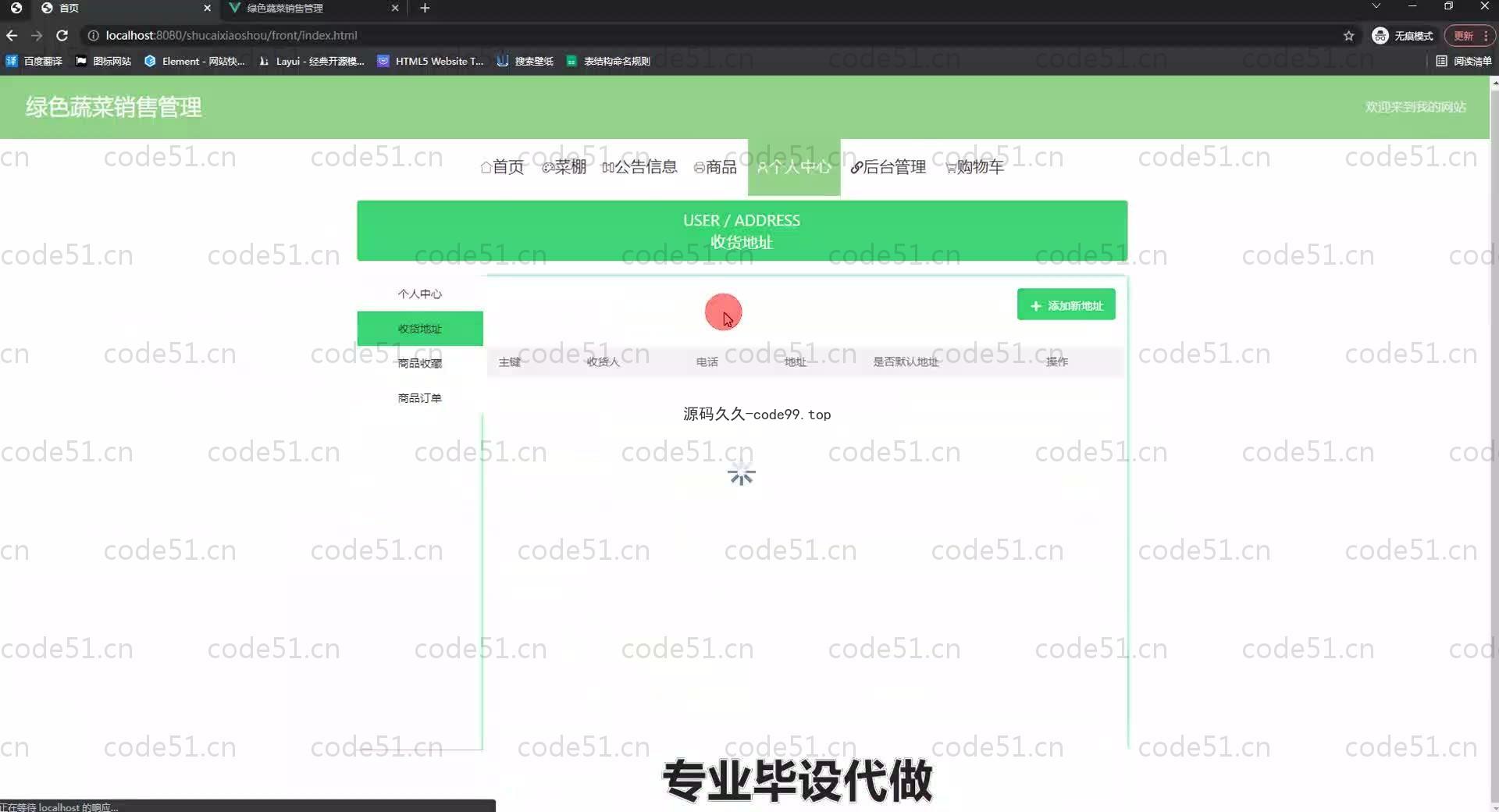 基于SpringBoot+MySQL+Vue.js的绿色蔬菜销售系统(附论文)