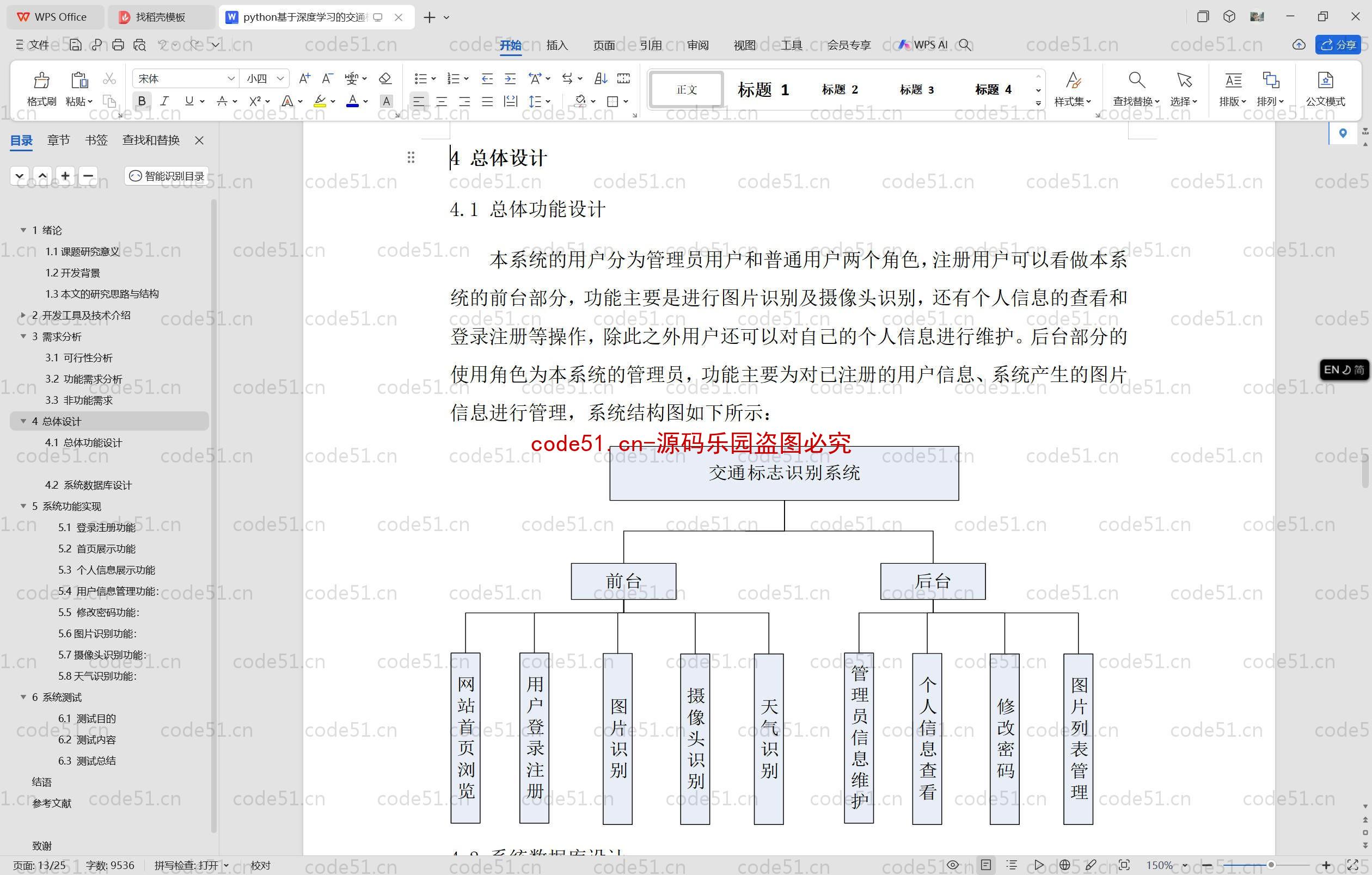 基于Python+Flask+深度学习的交通标志识别系统(附论文)