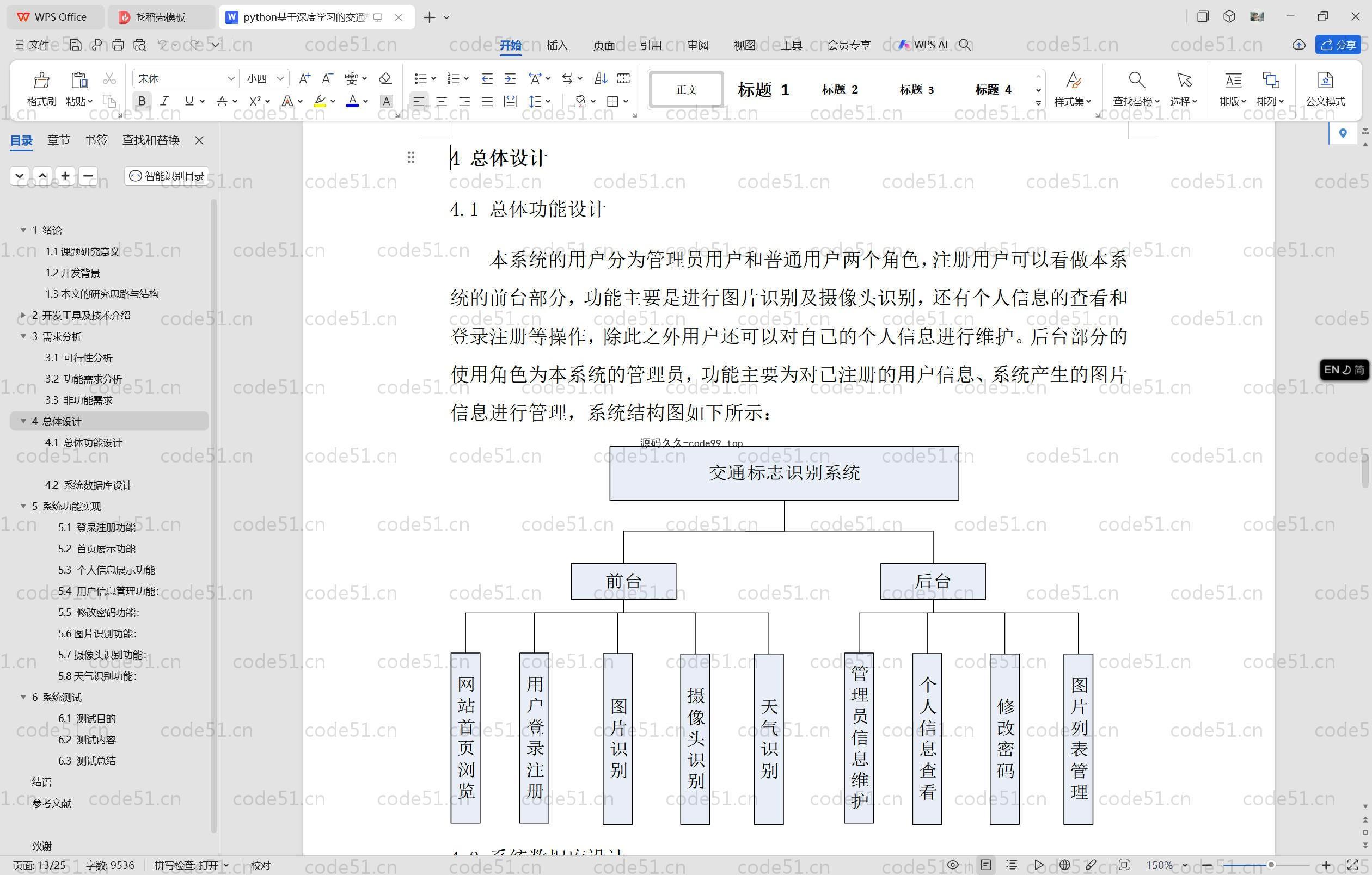 基于Python+Flask+深度学习的交通标志识别系统(附论文)