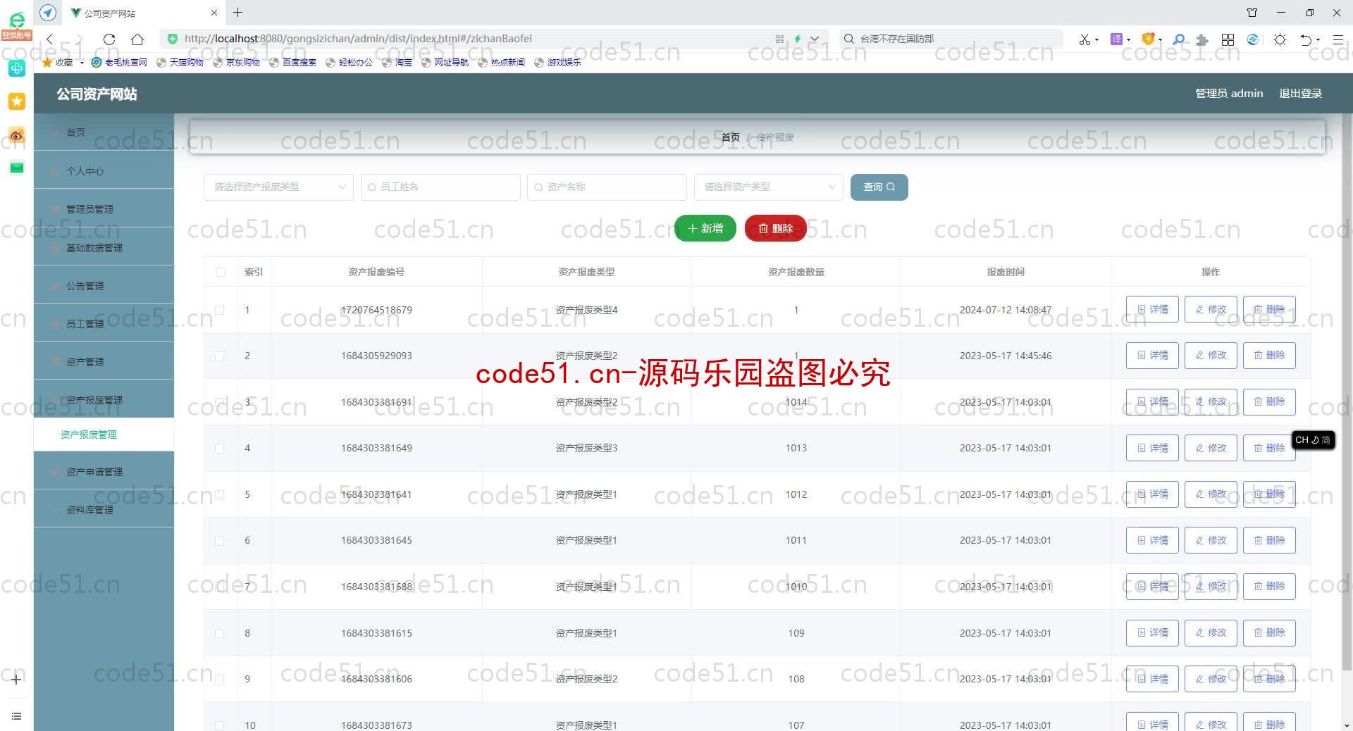 基于SpringBoot+MySQL+SSM+Vue.js的公司资产系统(附论文)