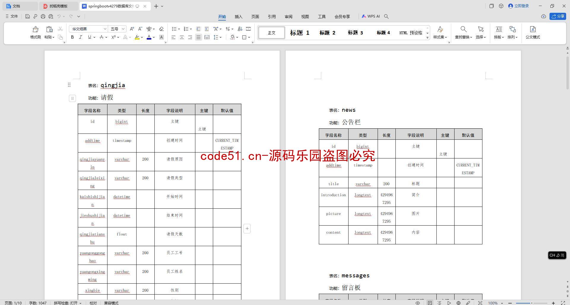 基于SpringBoot+MySQL+SSM+Vue.js的人力资源管理系统(附论文)